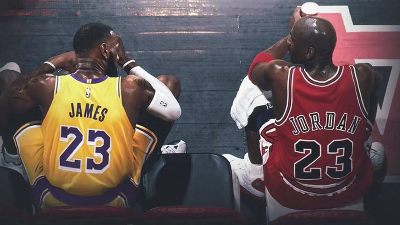 LEBRON JAMES SIGUE POR DEBAJO DE JORDAN