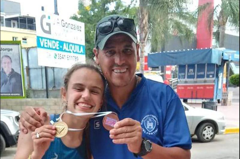 Dos medallas para Juana Martinefsky