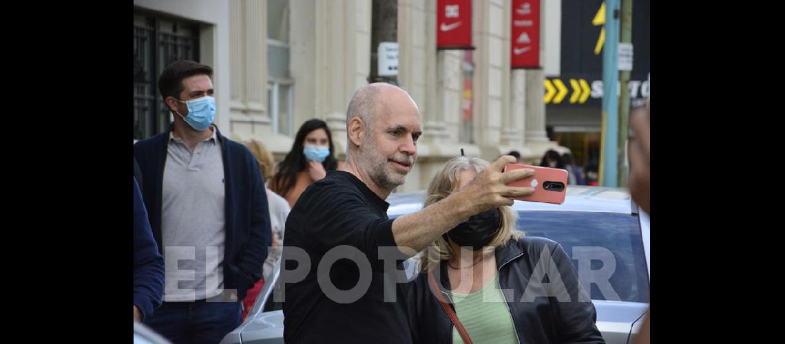 Larreta y Lousteau visitaron Olavarría y mostraron su apoyo a los candidatos de Juntos