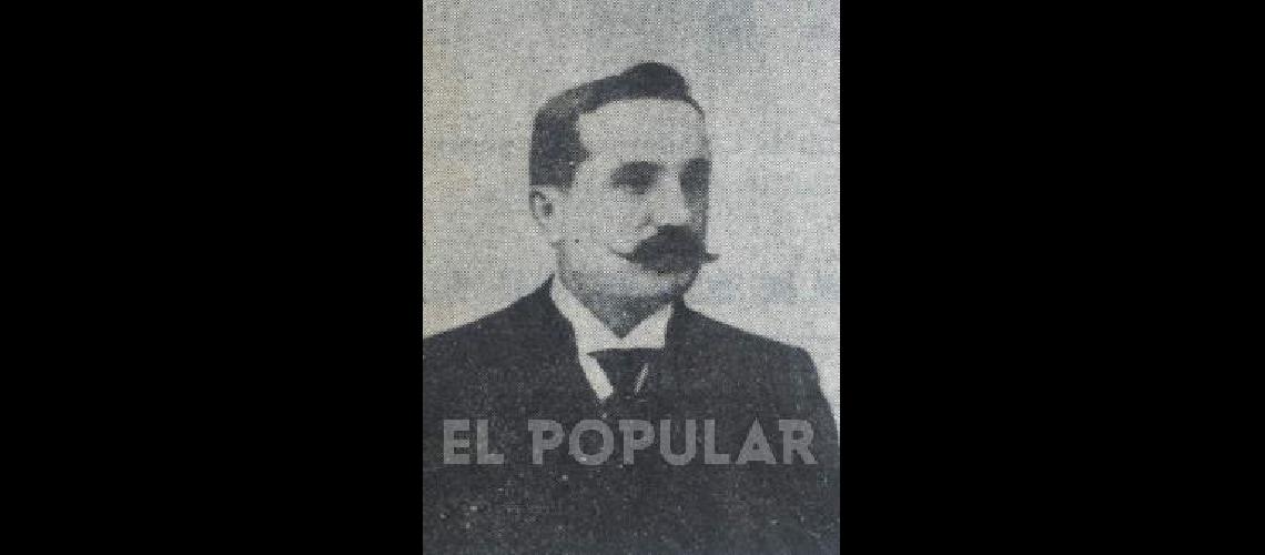 Ãngel de Vega, primer presidente del Centro Comercial Industrial de OlavarrÃ­a.