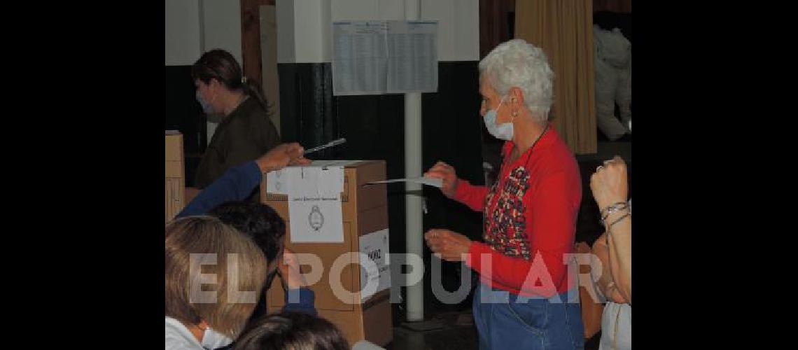 La jornada electoral se desarrollÃ³ con normalidad.