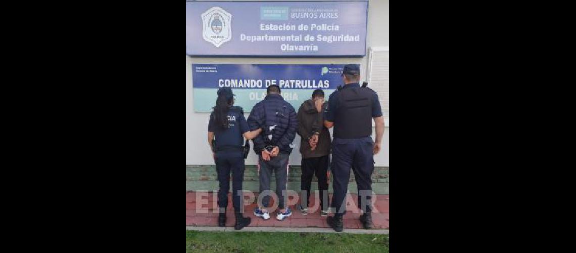 Dos aprehendidos tras robo a un kiosco