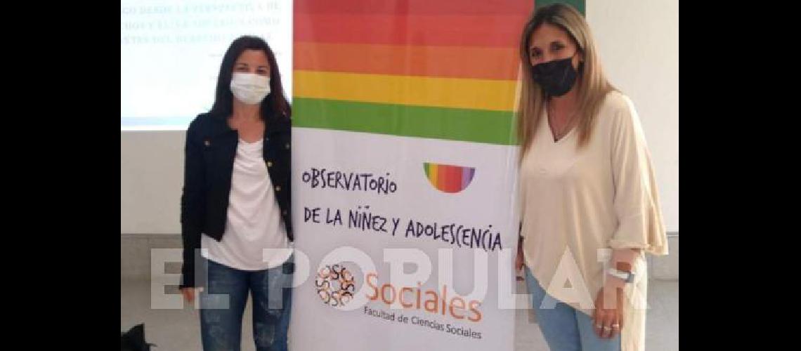 El taller fue coordinado por las colaboradoras del Observatorio, las docentes Daniela Carli y Natalia Molinari.