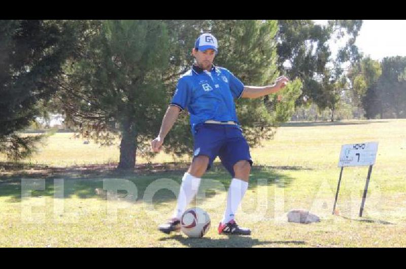 Gerardo Ameri continúa participando de importantes torneos de footgolf.