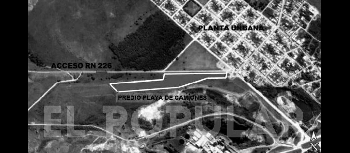 La playa de camiones en Sierras Bayas: "tendrÃ¡ un impacto social fuerte en la localidad" dijo Galli.