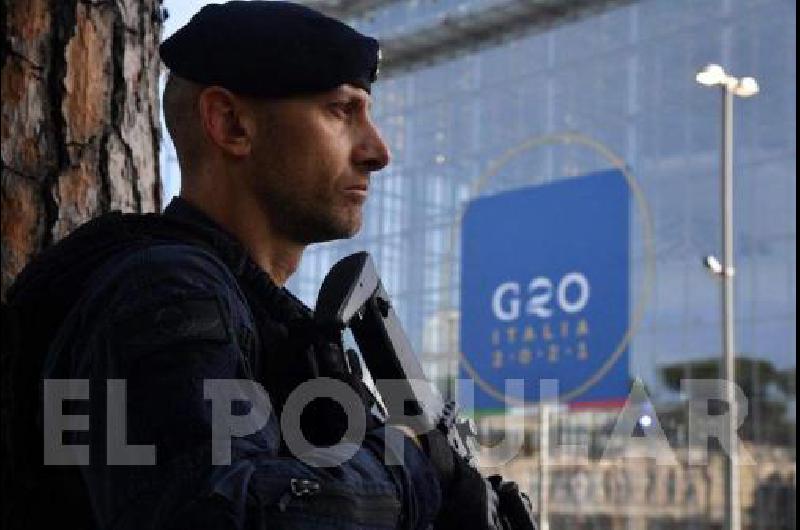 Alerta. La presencia de los lÃderes mundiales implica un despliegue de seguridad prácticamente inédito.
