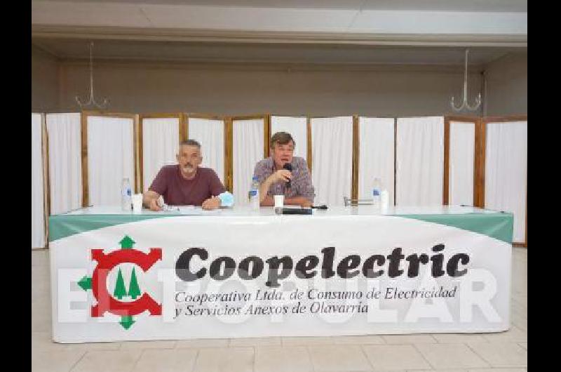 Jorge RodrÃguez Setzes e Ignacio Aramburu, durante el desarrollo del acto.