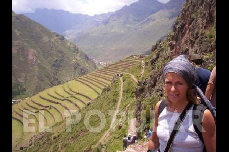 La investigadora y docente olavarriense ante un importante reconocimiento.
