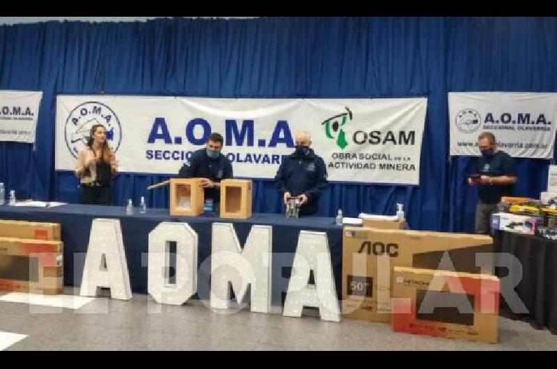 AOMA piensa en sus trabajadores y siempre le brinda beneficios. Como el aÃ±o anterior, maÃ±ana realizarÃ¡ un importante sorteo con sorprendentes regalos para los afiliados.