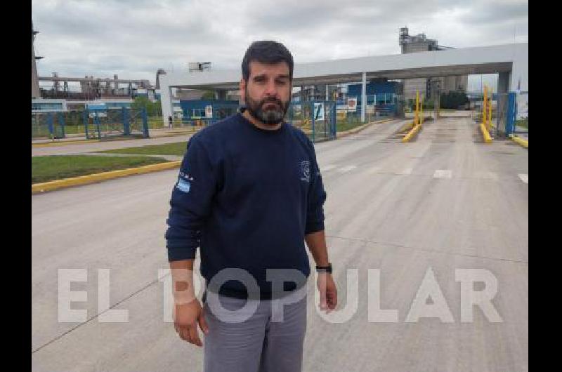 Alejandro SantillÃ¡n, lÃ­der de los mineros olavarrienses.