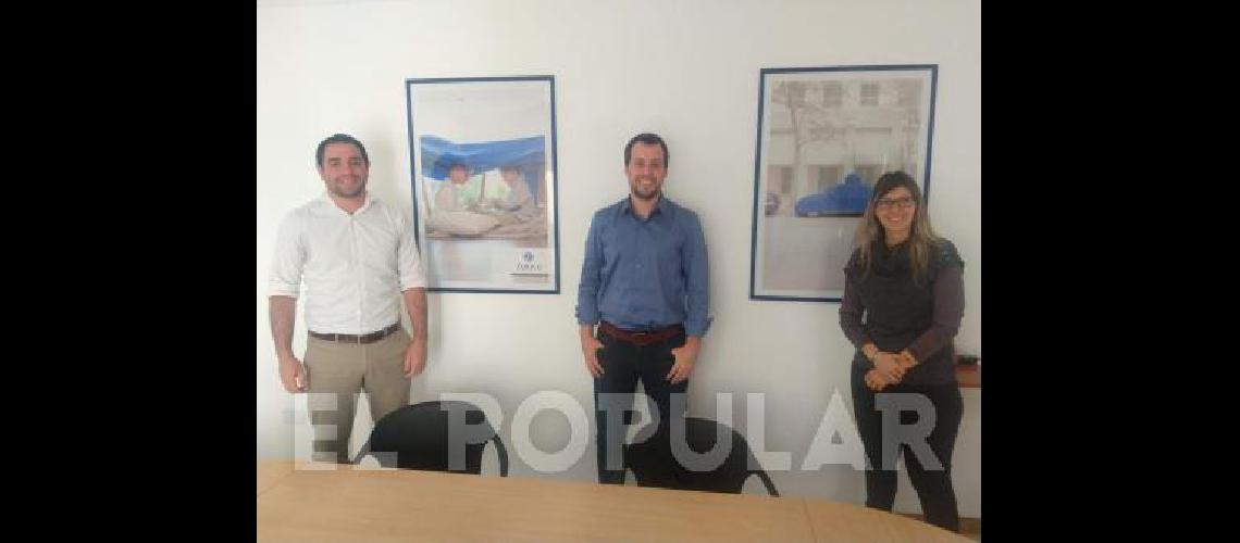 Marcelo Rosales, Natalia Riccobene y MartÃ­n Pianesi, el gran equipo de Zurich.