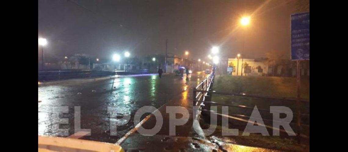 Bajo la niebla, Cuevas fue atropellado y abandonado.