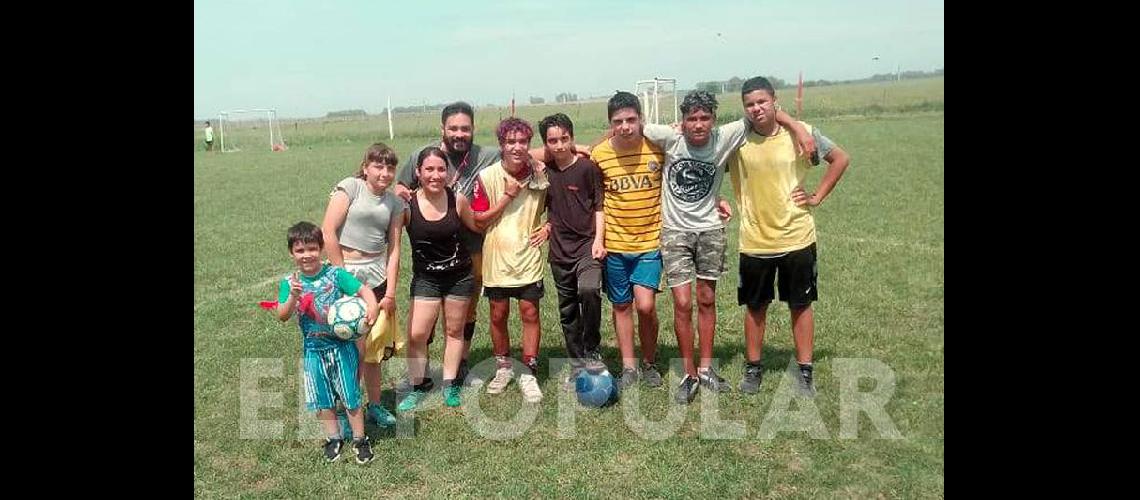 Encuentro de escuelitas en Colonia San Miguel