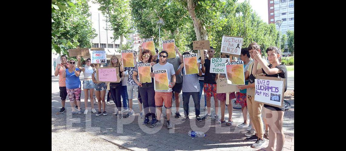 La familia de Enzo Marconi realizÃ³ numerosas marchas en reclamo de justicia