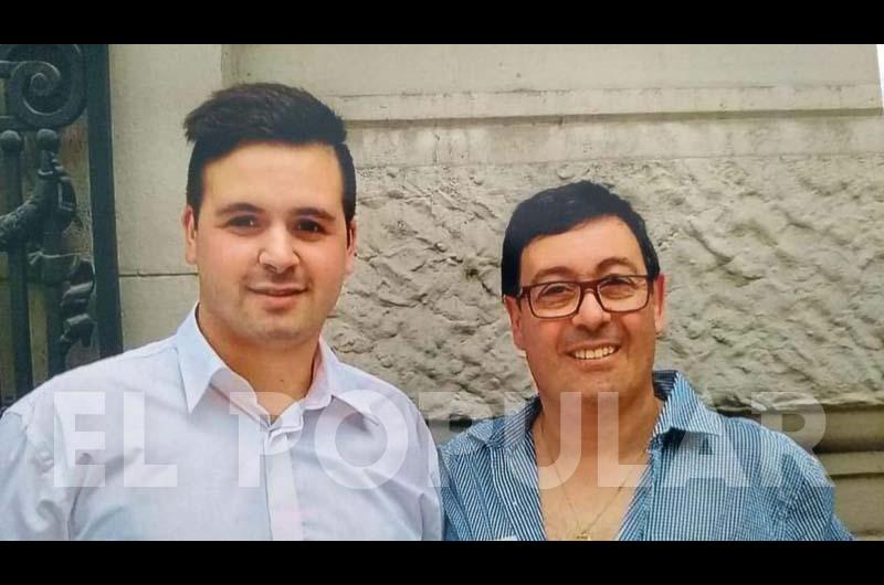 Omar y Franco, padre e hijo comparten la profesiÃ³n Claudio MartÃ­nez