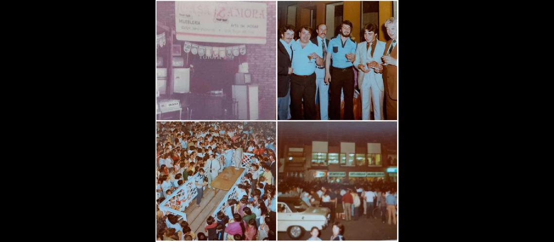 Noviembre de 1981. InauguraciÃ³n de la MueblerÃ­a Casa Zamora. Se vendÃ­a con crÃ©dito personal y muchas familias olavarrienses equipaban sus hogares. El dÃ­a de apertura se realizÃ³ un sorteo.