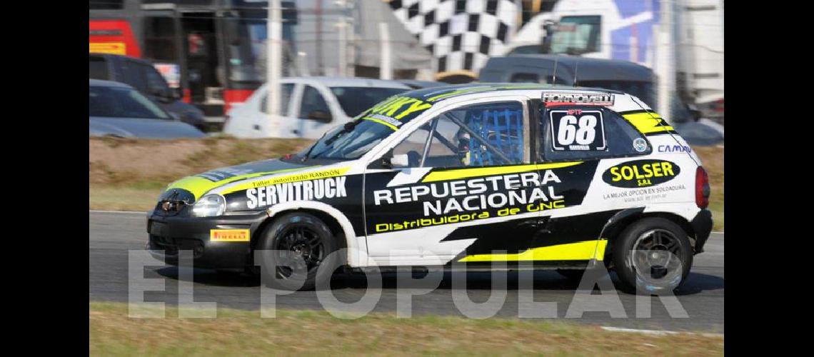 Tambucci quedó segundo y larga primero en una serie