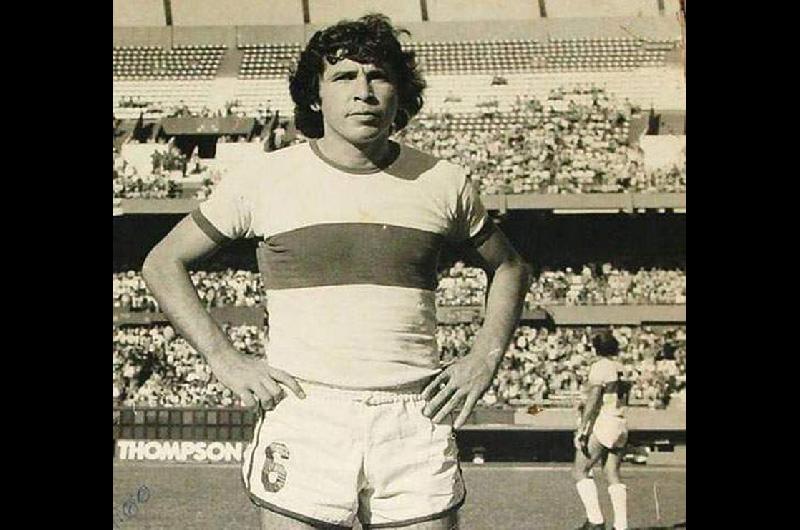 Mario Belloni, cuando jugaba para Platense