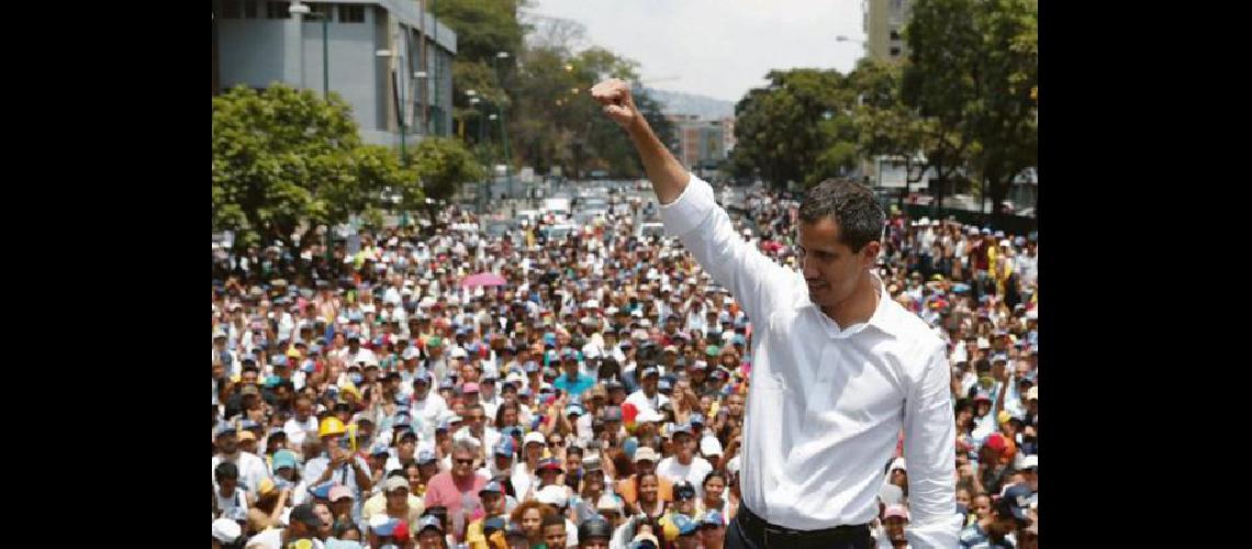 Juan GuaidÃ³, presidente encargado de Venezuela