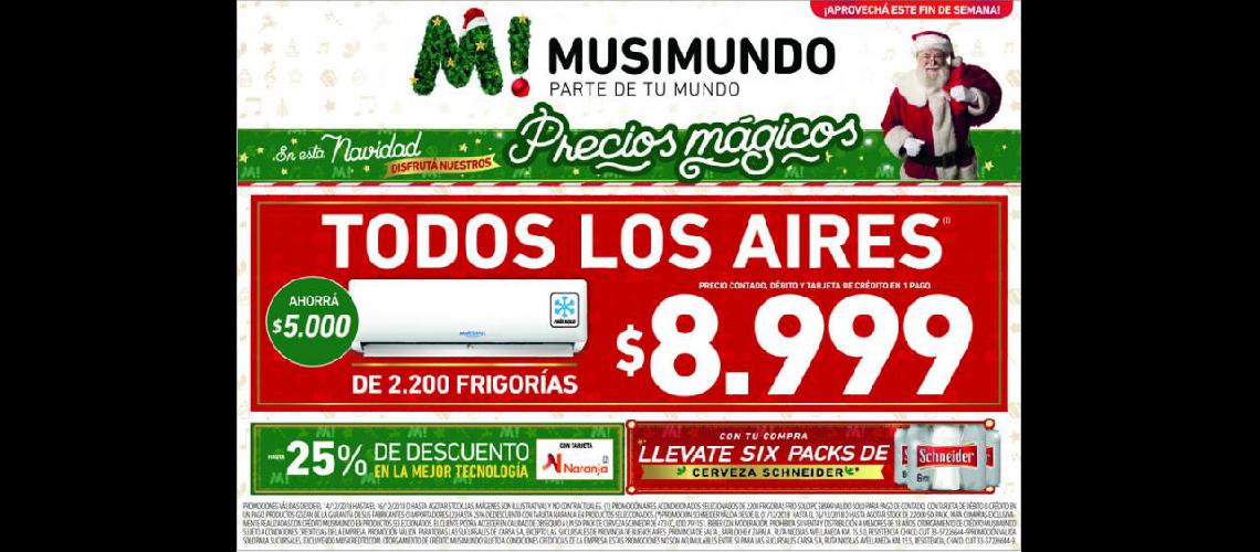 Acercate y conocé las ofertas imperdibles en Musimundo