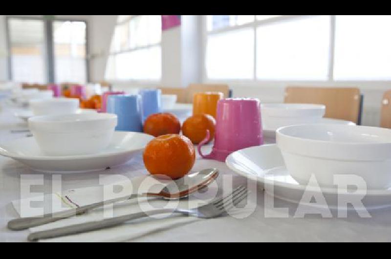 Once mil chicos desayunan, almuerzan o meriendan en escuelas de Olavarría
