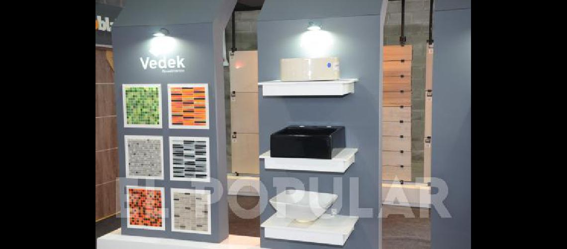 Materiales Alsina llevó al CEMO su show room Proyectar con su arsenal para la construcción