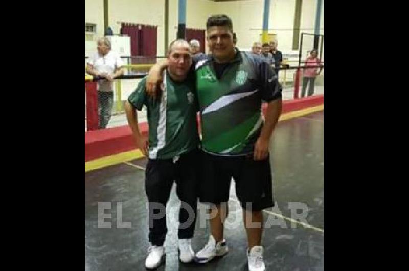 Orradre (derecha), el campeón.