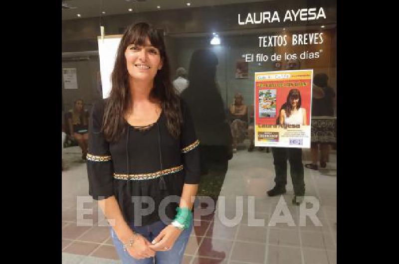 Laura Ayesa, la escritora olavarriense presente en el ciclo Bancarte.