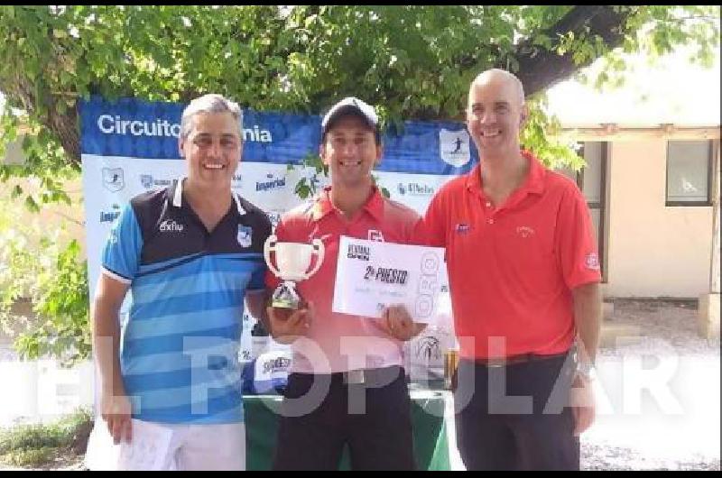 El footgolfista lamatritense Gerardo Ameri participó del primer "Ventana Open" y quedó entre los mejores del torneo.