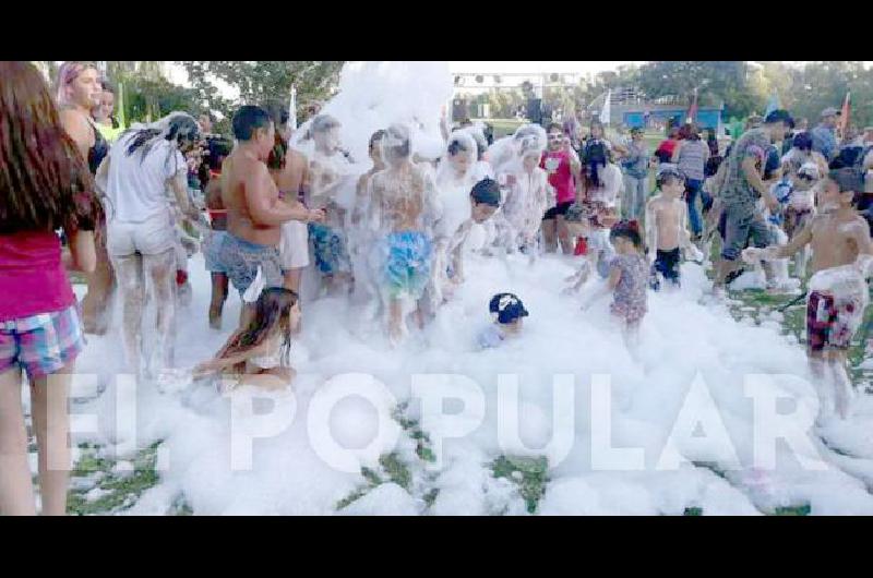 Cerrando la fiesta del Carnaval, hubo jornada en el Complejo Municipal.