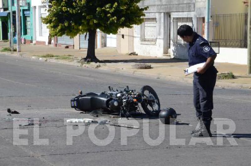 El choque ocurrió en San Lorenzo y Colón.