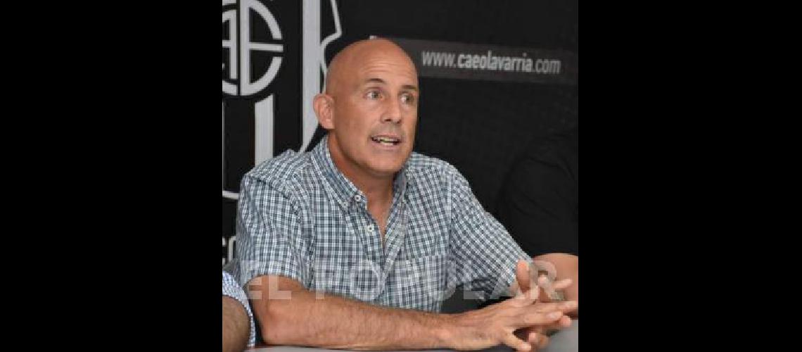 Emilio Incaurgarat, presidente albinegro, se mostrÃ³ con optimismo y muchas expectativas para realizar este festival de tango.