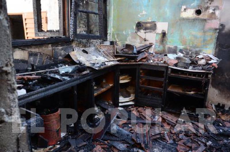 Ocurrió en una casa ubicada sobre Aguilar al 4100.