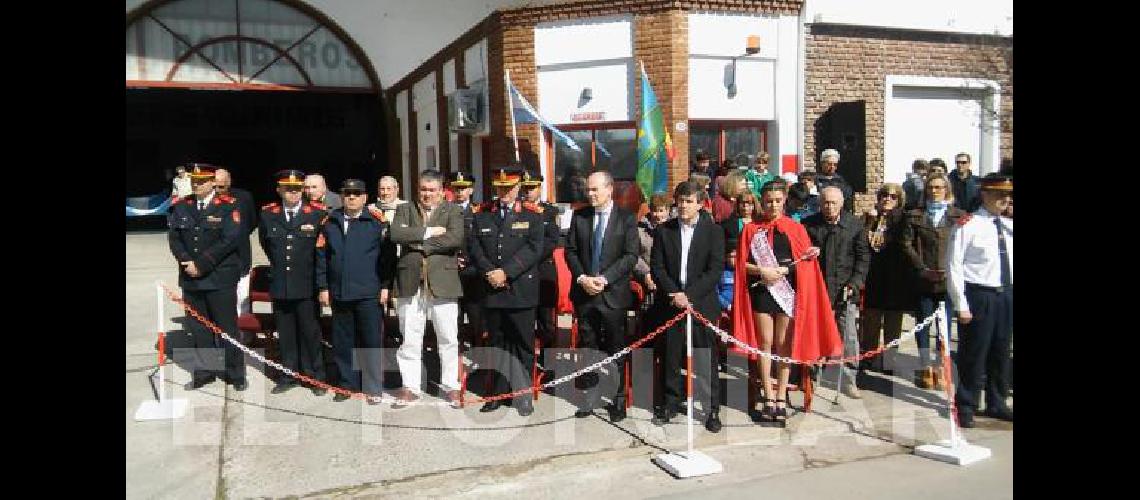 Desde el recuerdo y la emoción, los Bomberos Voluntarios festejaron el domingo sus bodas de oro