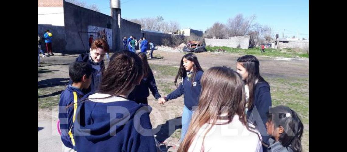 Libertas Solidario estuvo en el barrio Nicolás Avellaneda