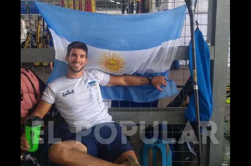 AgustÃn Vernice finalmente fue quinto en el Mundial de Portugal en la prueba de K1-5000.
