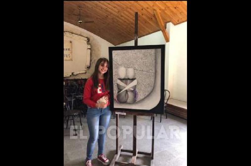 Agostina Aguirre logrÃ³ clasificar a la final de los Juegos Bonaerenses en dibujo.