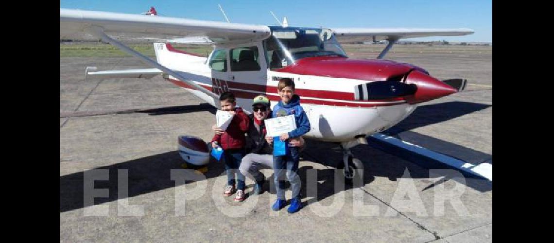 Un festejo del Día del Niño muy especial en el Aero Club