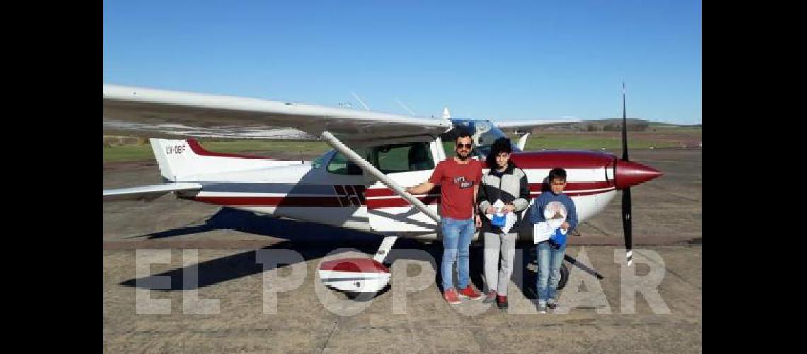 Un festejo del Día del Niño muy especial en el Aero Club