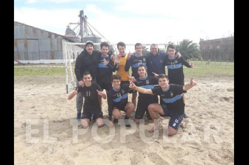 OlavarrÃ­a tiene clasificados en fÃºtbol playa. Se clasificÃ³ el equipo Sub 16.