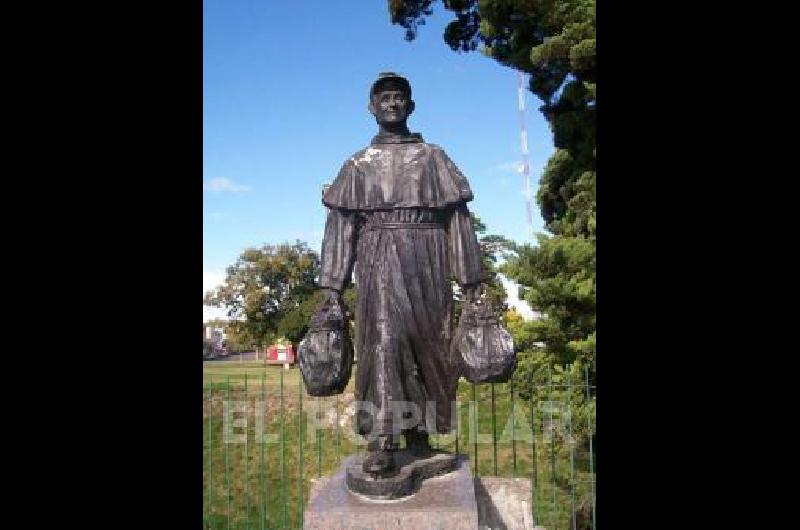 El monumento frente al que se congregará la caravana de bicicletas.