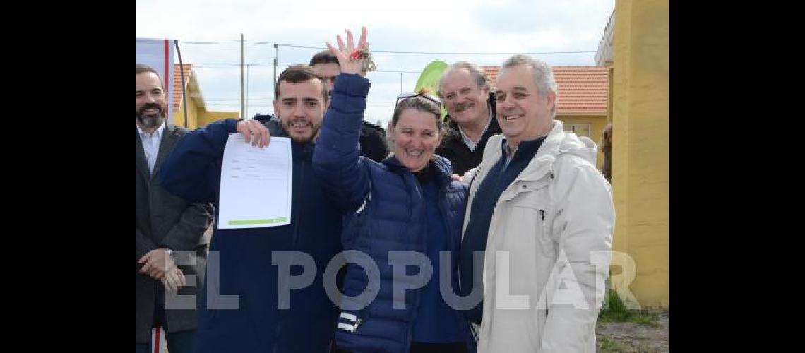 "Cuando asumí era un lugar abandonado y hoy estamos entregando todas las viviendas"
