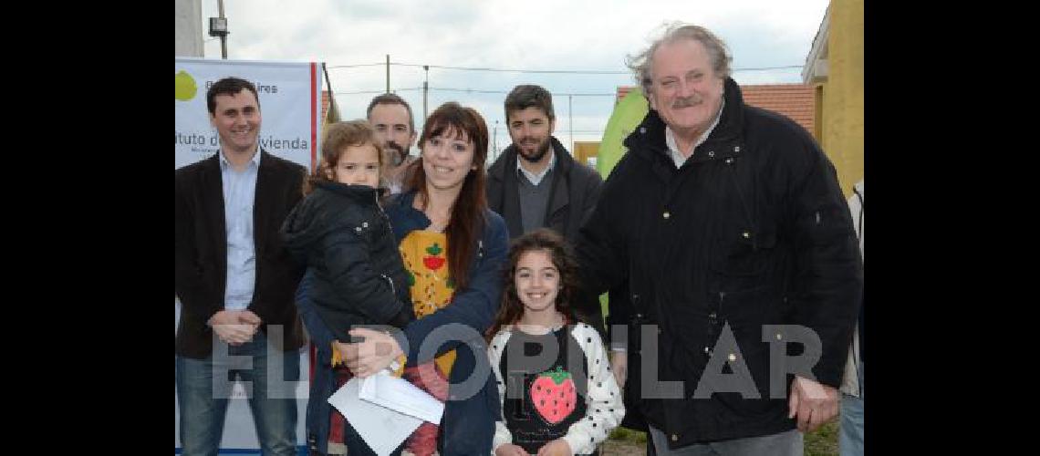 "Cuando asumí era un lugar abandonado y hoy estamos entregando todas las viviendas"