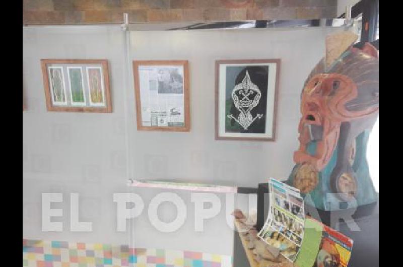 Las excelentes obras del artista olavarriense se exponen en el Ciclo Bancarte, en Credicoop.