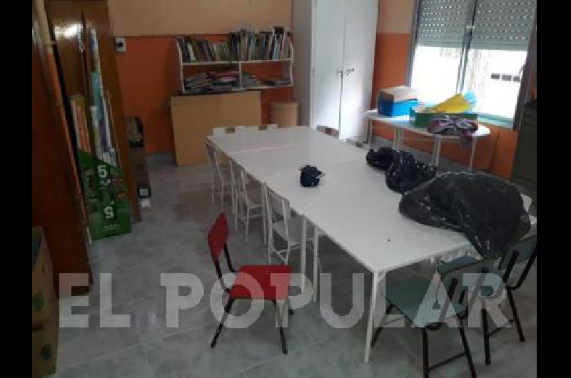 Consejeros escolares de La Madrid comentaron cuáles son las obras que se llevan a cabo con los fondos que percibe el organismo.
