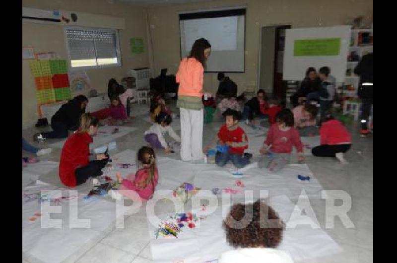 Se realizó en el CIC un taller de juego creativo para niños.