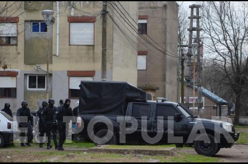 Los procedimientos tuvieron lugar el martes por la maÃ±ana en el barrio Amparo Castro.