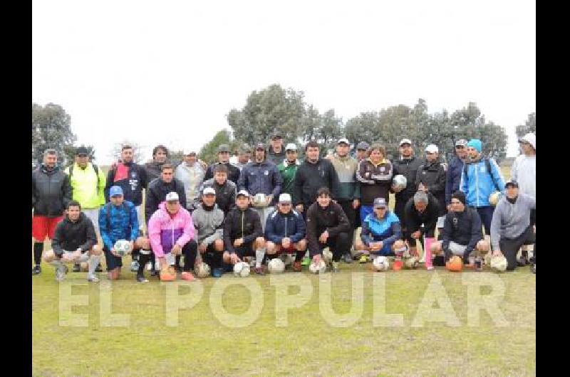 MÃ¡s de 30 jugadores profesionales y amateurs participaron de la fecha del footgolf en La Madrid.