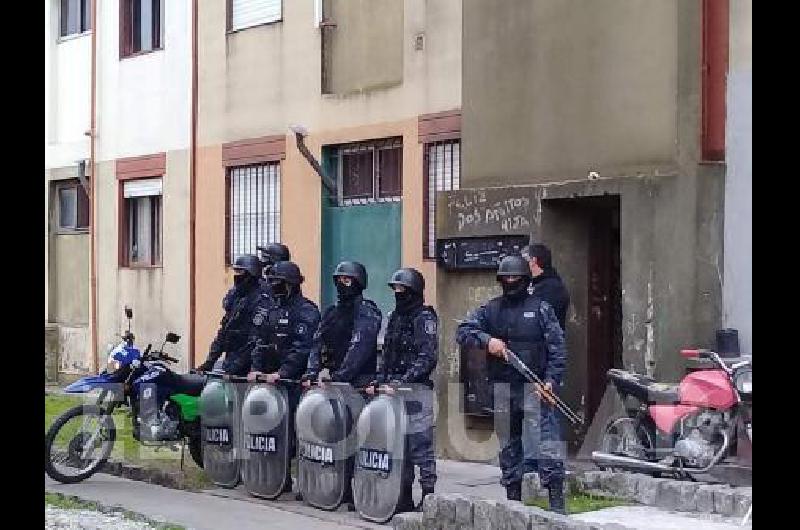 Se realizaron dos allanamientos en el cierre de la maÃ±ana de ayer.