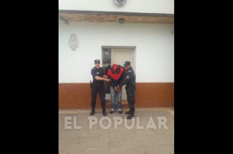Intervino el destacamento policial de Sierra Chica.